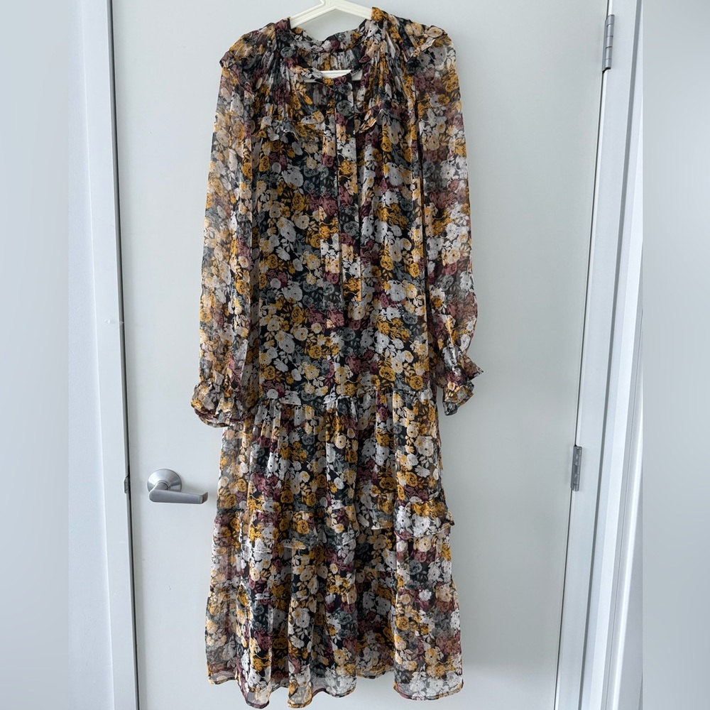 Mango Sheet Floral Dress